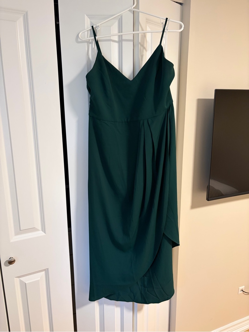 Lulus Dark Green Midi Dress